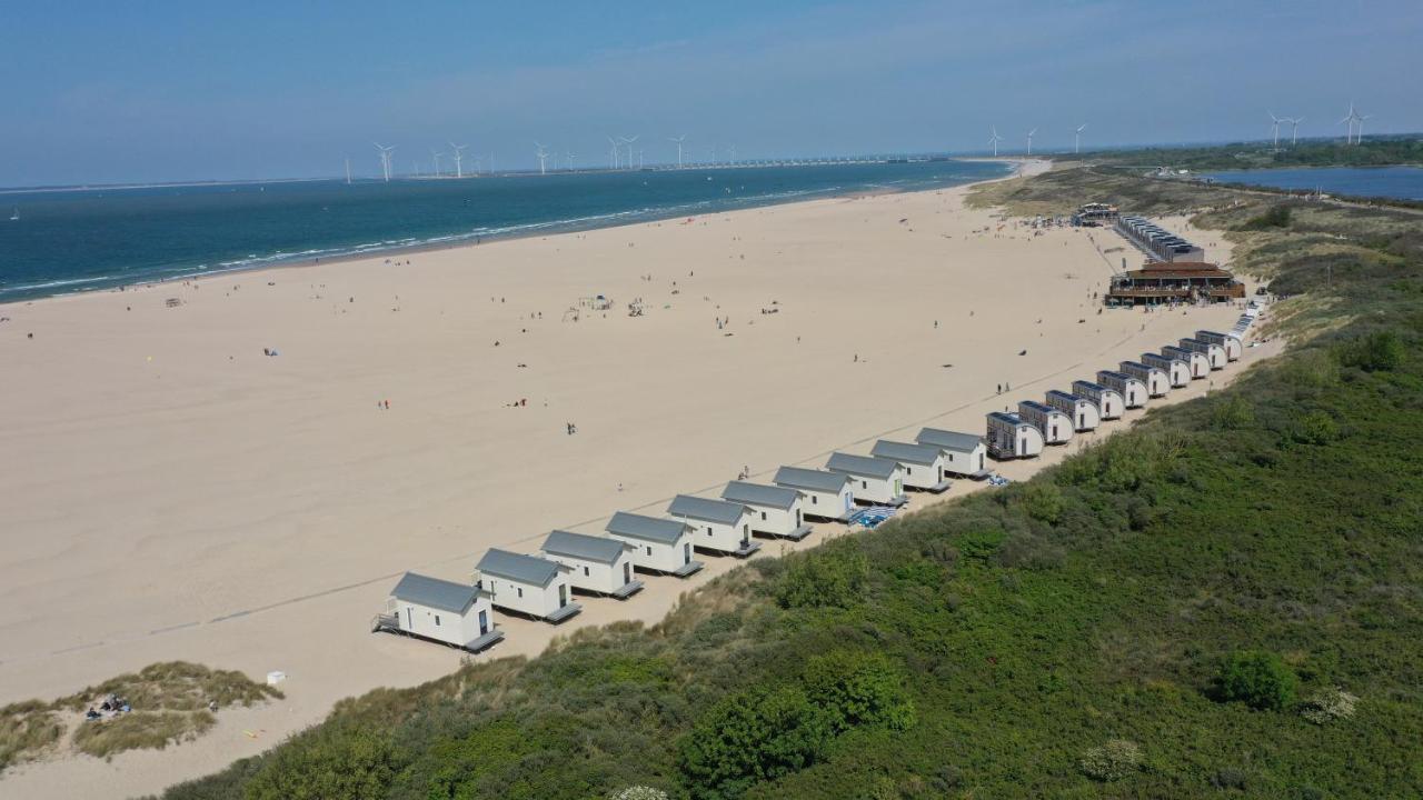 Strandbungalows Vrouwenpolder Exterior photo